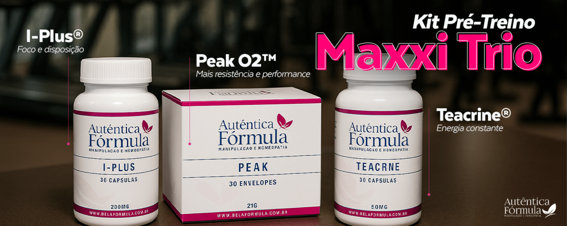 Kit pre treino
